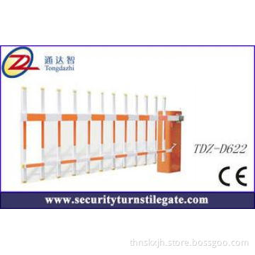 Custom Double fence RS 485 Tubular Barrier Gates / Traffic